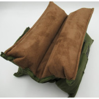 SHOOTING REST - GREEN - SUEDE 30CM