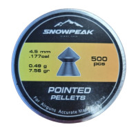 SNOWPEAK 4.5MM 7.56GR 500PCS