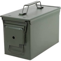 AMMO INCORPORATE GREEN METAL BOX