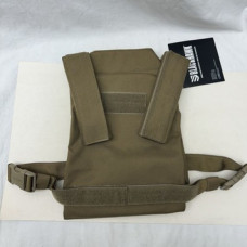 BLACK HAWK LOW VISIBILTY PLATE VEST TAN