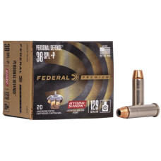 FEDERAL .38SPL+P 129GR HYDRA SHOCK (20)