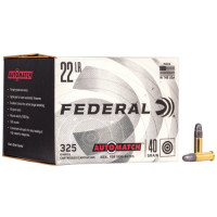 FEDERAL .22LR 40GR SOLID AUTOMATCH (325)