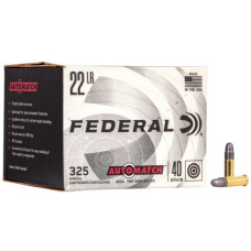 FEDERAL .22LR 40GR SOLID AUTOMATCH (325)