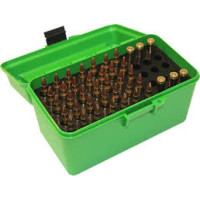 MTM AMMO CASE DELUXE GREEN RL (50)