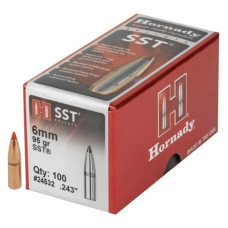 HORNADY 6MM CAL .243 95GR SST (100)