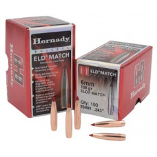 HORNADY 6MM .243 108GR ELD MATCH (100)