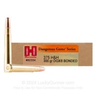 HORNADY 375H&H 300GR DGX-B (20)