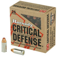 HORNADY 7.65-60GR FTX CRITICAL (25)