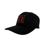 HORNADY CAP BLACK WITH RED/BLK LOGO