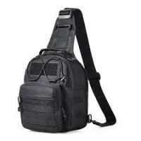 TACTICAL CHEST SLING BAG BLK