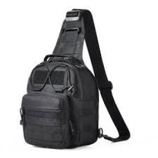 TACTICAL CHEST SLING BAG BLK