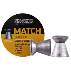 JSB YELLOW MATCH 4.5MM .177 8.02GR (500)