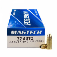 MAGTECH 7.65/32 AUTO 71GR JHP (50)