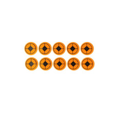 POA ORANGE MOA STD STICKERS (100)