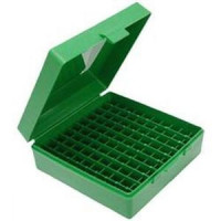 MTM PISTOL BOX 40/45 ACP GREEN (100)