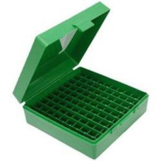 MTM PISTOL BOX 40/45 ACP GREEN (100)