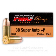 PMC .38SA 130GR SUPER+P(50)