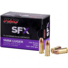 PMC 9MM SFX 124GR JHP (20)