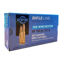 PPU 308 WIN 150GR SOFT POINT