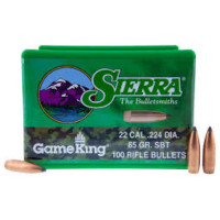 SIERRA .22CAL 55GR SBT GAMEKING (100) SIERRA .22CAL 55GR SBT GAMEKING (100)