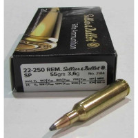 SELLIER & BELLOT 22-250 55GR (20) SP