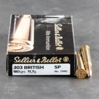 SELLIER & BELLOT .303 SP 180GR (20)
