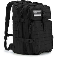 MILITARY BACKPACK 26L MOLLE BLACK JB26