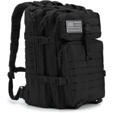 MILITARY BACKPACK 26L MOLLE BLACK JB26