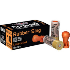 STERLING 12GA RUBBER SLUG LS LETHAL (10)