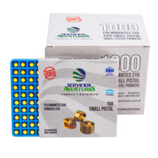 SERVICIOS SMALL PISTOL PRIMERS (100)