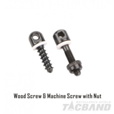 TACBAND WOOD SCREW & MACHINE SCREW W/NUT