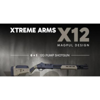 XTREME ARMS X12 PUMP ACTION 6+1 FDE