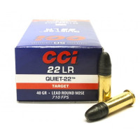 CCI QUIET .22LR 40GR (50)