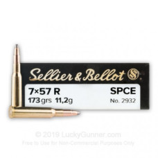 SELLIER & BELLOT 7X57 173GR SPCE (20)