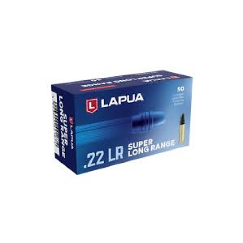LAPUA .22LR SUPER LONG RANGE 40GR (50) LAPUA .22LR SUPER LONG RANGE 40GR (50)