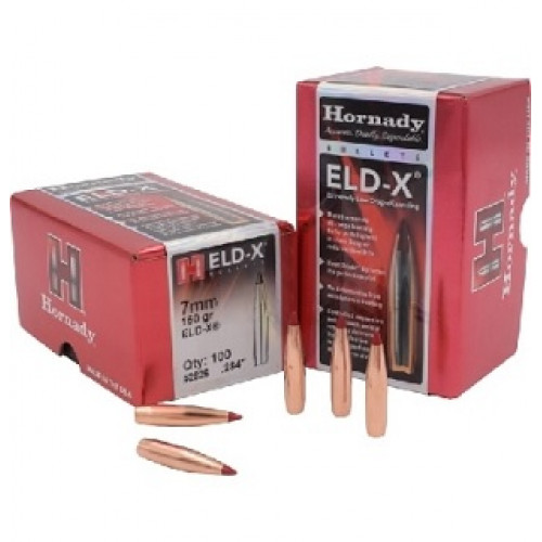 HORNADY 7MM 150GR ELD-X (100) HORNADY 7MM 150GR ELD-X (100)