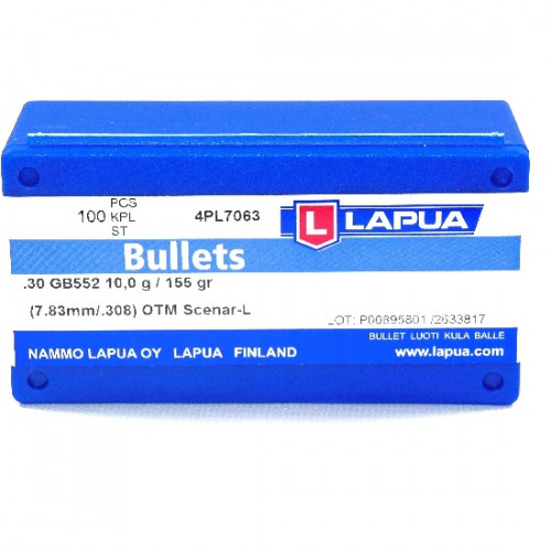 LAPUA 308 155GR SCENAR-L (100) LAPUA 308 155GR SCENAR-L (100)