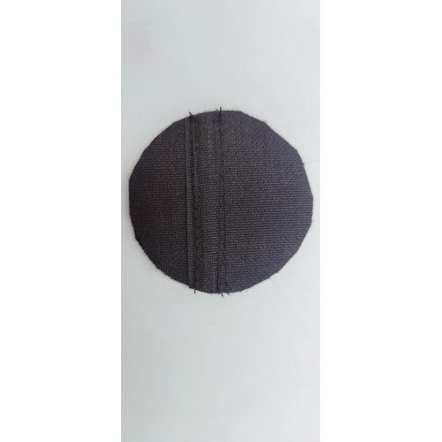 LYNX BLACK 60MM BADGE WITH VELCRO BACK