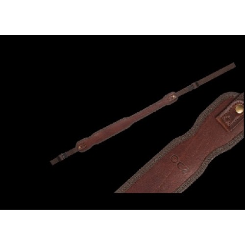 CZ RIFLE SLING LEATHER/RUBBER LIGHT