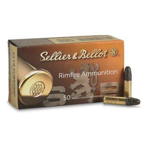 SELLIER & BELLOT .22LR 40GR HV (50) SELLIER & BELLOT .22LR 40GR HV (50)