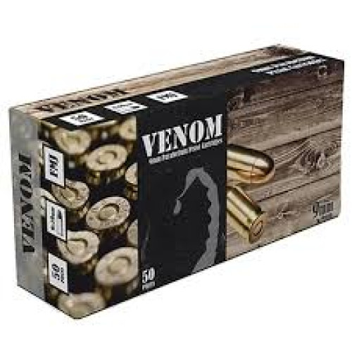 VENOM 9MM 115GR FMJ (50) VENOM 9MM 115GR FMJ (50)
