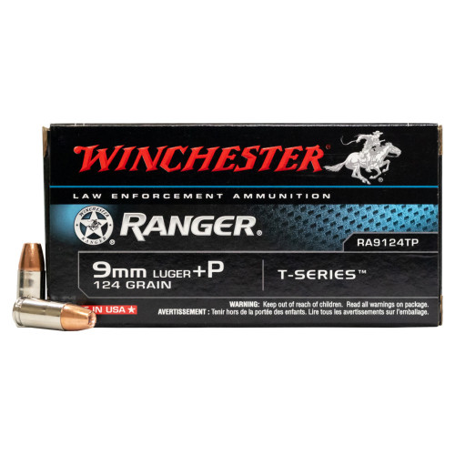 WINCHESTER 9MMP 124GR + P RANGER T (50) WINCHESTER 9MMP 124GR + P RANGER T (50)