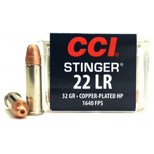 CCI HP STINGER .22LR 32GR (50)